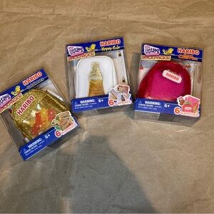 3 x haribo real littles backpacks